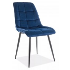 Chic Velvet Navy Blue